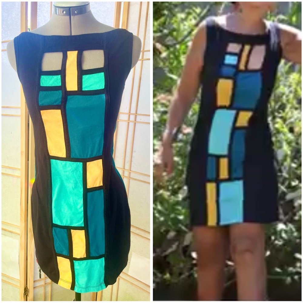 Mod inspired 60s mini dress